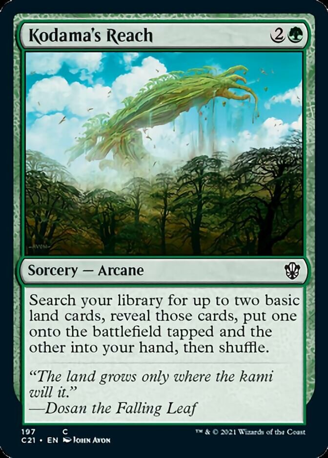 Kodama's Reach [Commander 2021] - Magic: The Gathering - Card Brawlers | Quebec | Canada |