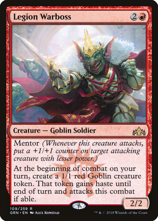 Legion Warboss [Guilds of Ravnica] - Magic: The Gathering - Card Brawlers | Quebec | Canada |