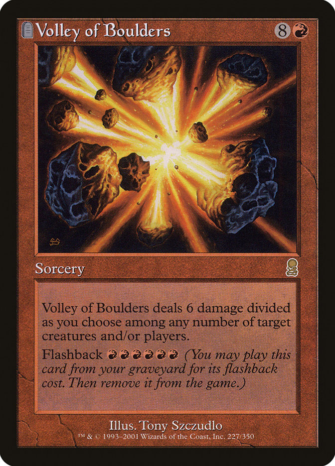 Volley of Boulders [Odyssey] - Magic: The Gathering - Card Brawlers | Quebec | Canada |