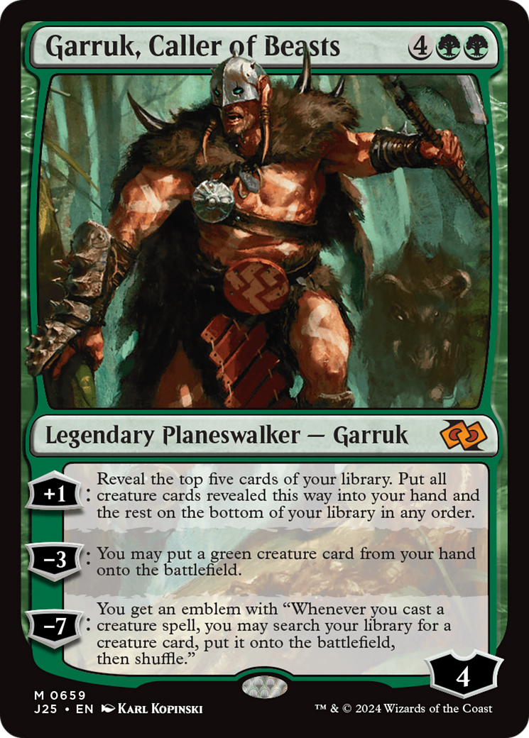 Garruk, Caller of Beasts [Foundations Jumpstart] - Magic: The Gathering - Card Brawlers | Quebec | Canada |