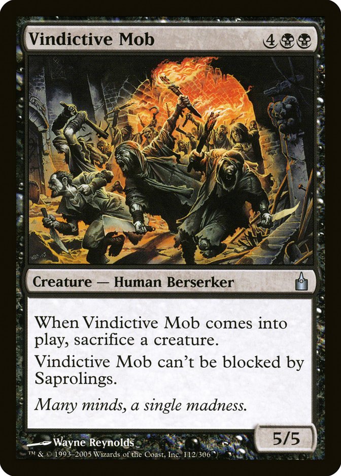 Vindictive Mob [Ravnica: City of Guilds] - Magic: The Gathering - Card Brawlers | Quebec | Canada |