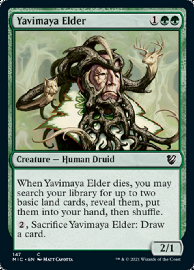Yavimaya Elder [Innistrad: Midnight Hunt Commander] - Magic: The Gathering - Card Brawlers | Quebec | Canada |