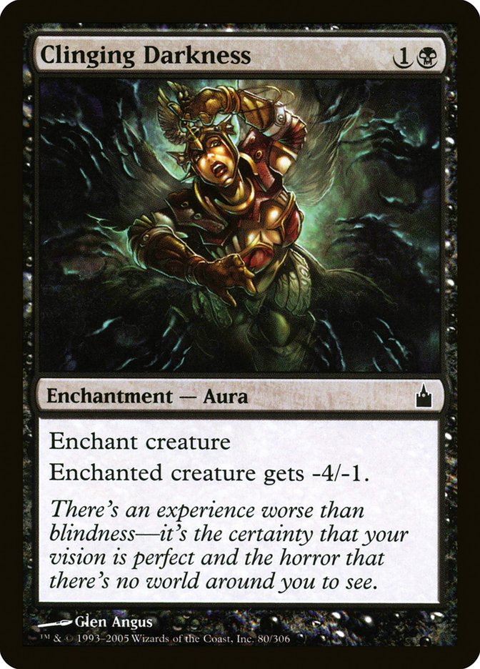 Clinging Darkness [Ravnica: City of Guilds] - Magic: The Gathering - Card Brawlers | Quebec | Canada |