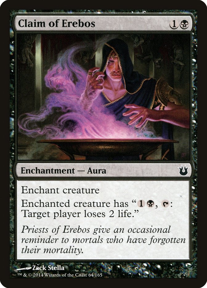 Claim of Erebos [Born of the Gods] - Magic: The Gathering - Card Brawlers | Quebec | Canada |