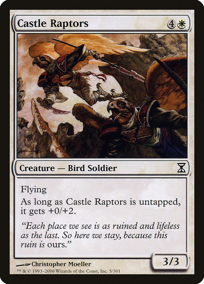 Castle Raptors [Time Spiral] - Magic: The Gathering - Card Brawlers | Quebec | Canada |