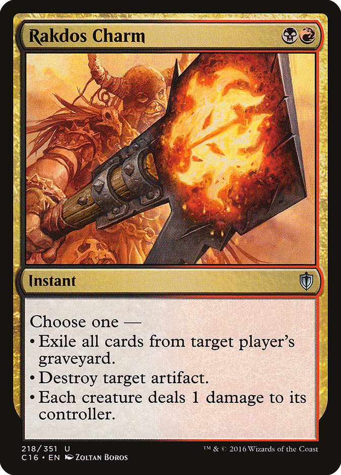 Rakdos Charm [Commander 2016] - Magic: The Gathering - Card Brawlers | Quebec | Canada |