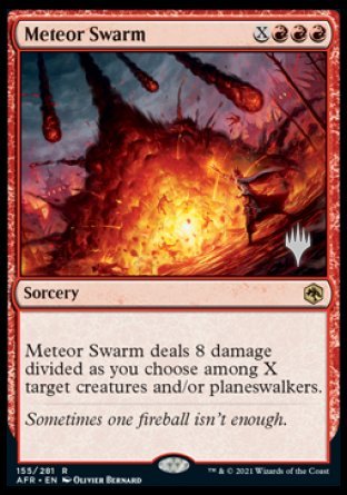 Meteor Swarm (Promo Pack) [Dungeons & Dragons: Adventures in the Forgotten Realms Promos] - Magic: The Gathering - Card Brawlers | Quebec | Canada |
