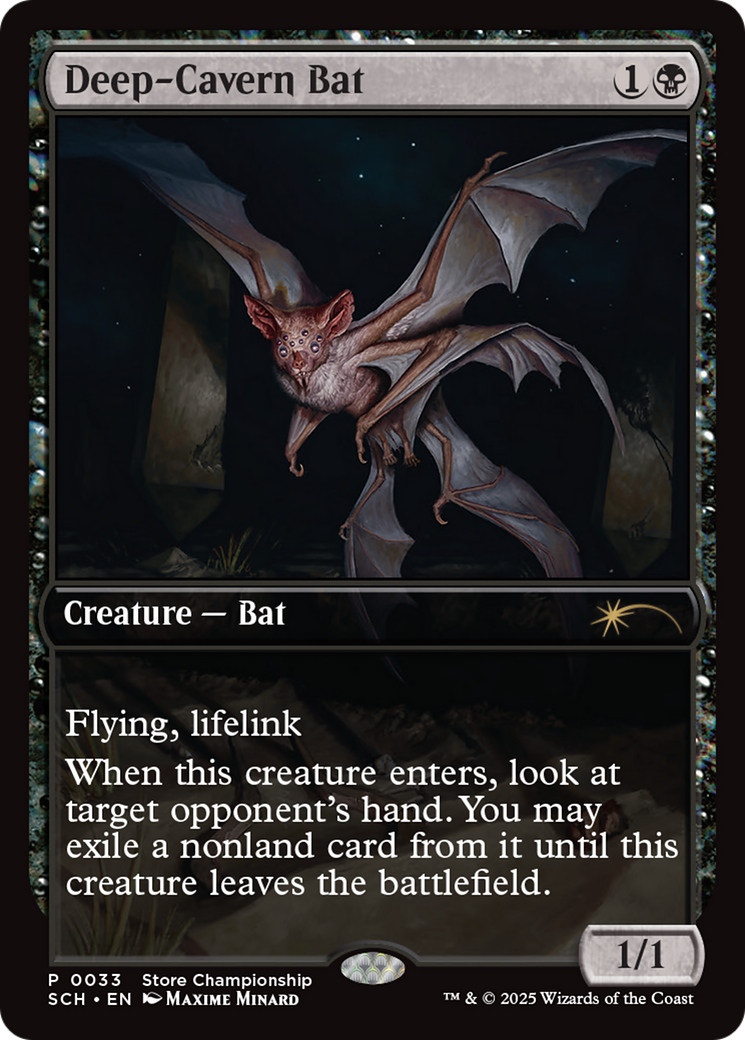 Deep-Cavern Bat [Store Championships 2025] - Magic: The Gathering - Card Brawlers | Quebec | Canada |