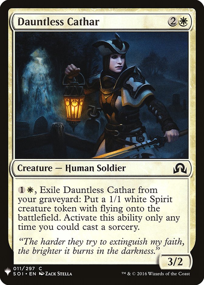 Dauntless Cathar [Mystery Booster] - Magic: The Gathering - Card Brawlers | Quebec | Canada |