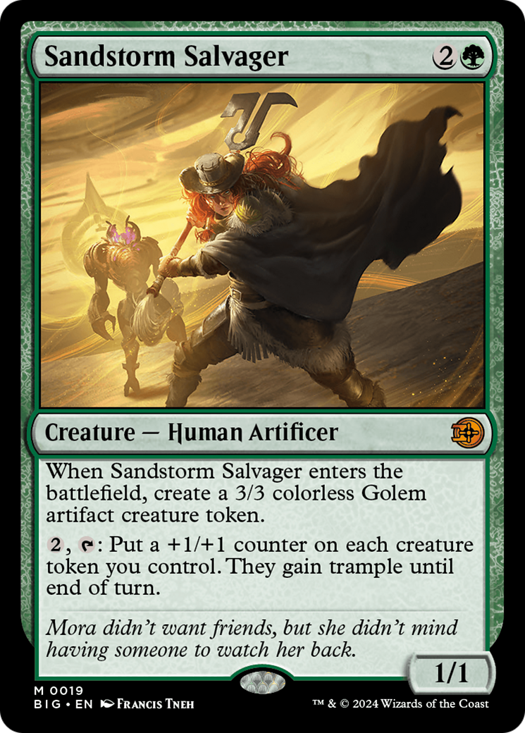 Sandstorm Salvager [Outlaws of Thunder Junction: The Big Score] - Magic: The Gathering - Card Brawlers | Quebec | Canada |