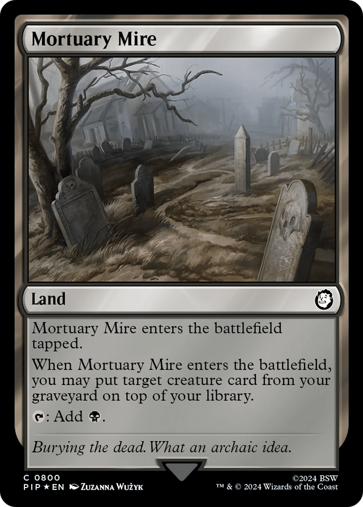 Mortuary Mire (Surge Foil) [Fallout] - Magic: The Gathering - Card Brawlers | Quebec | Canada |