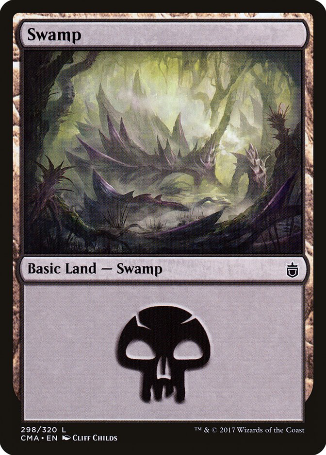 Swamp (298) [Commander Anthology] - Magic: The Gathering - Card Brawlers | Quebec | Canada |