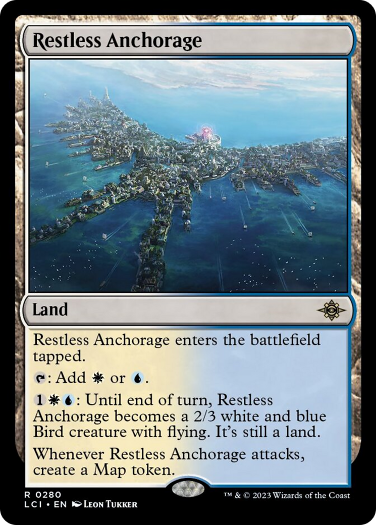 Restless Anchorage [The Lost Caverns of Ixalan] - Magic: The Gathering - Card Brawlers | Quebec | Canada |
