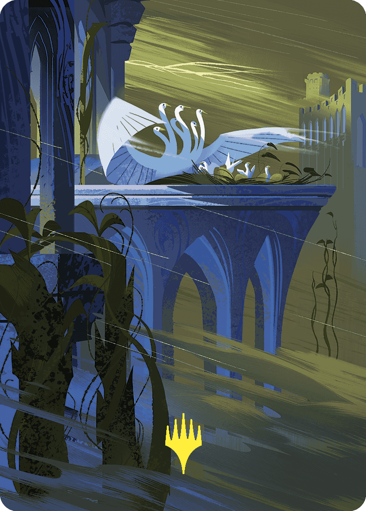 Doubling Season Art Card (Gold-Stamped Planeswalker Symbol) [Wilds of Eldraine Art Series] - Magic: The Gathering - Card Brawlers | Quebec | Canada |