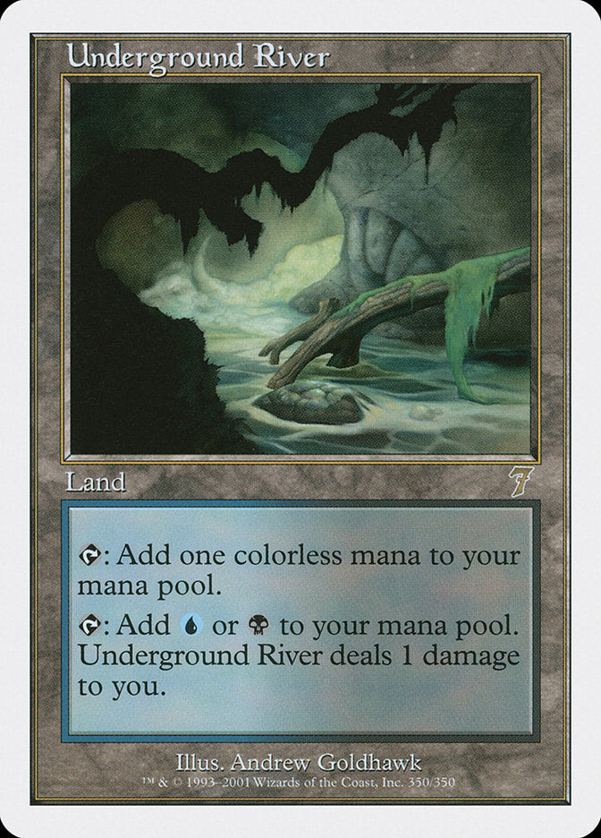 Underground River [Seventh Edition] - Magic: The Gathering - Card Brawlers | Quebec | Canada |