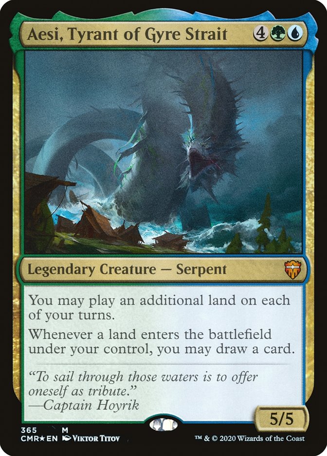 Aesi, Tyrant of Gyre Strait [Commander Legends] - Magic: The Gathering - Card Brawlers | Quebec | Canada |
