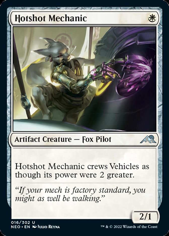 Hotshot Mechanic [Kamigawa: Neon Dynasty] - Magic: The Gathering - Card Brawlers | Quebec | Canada |