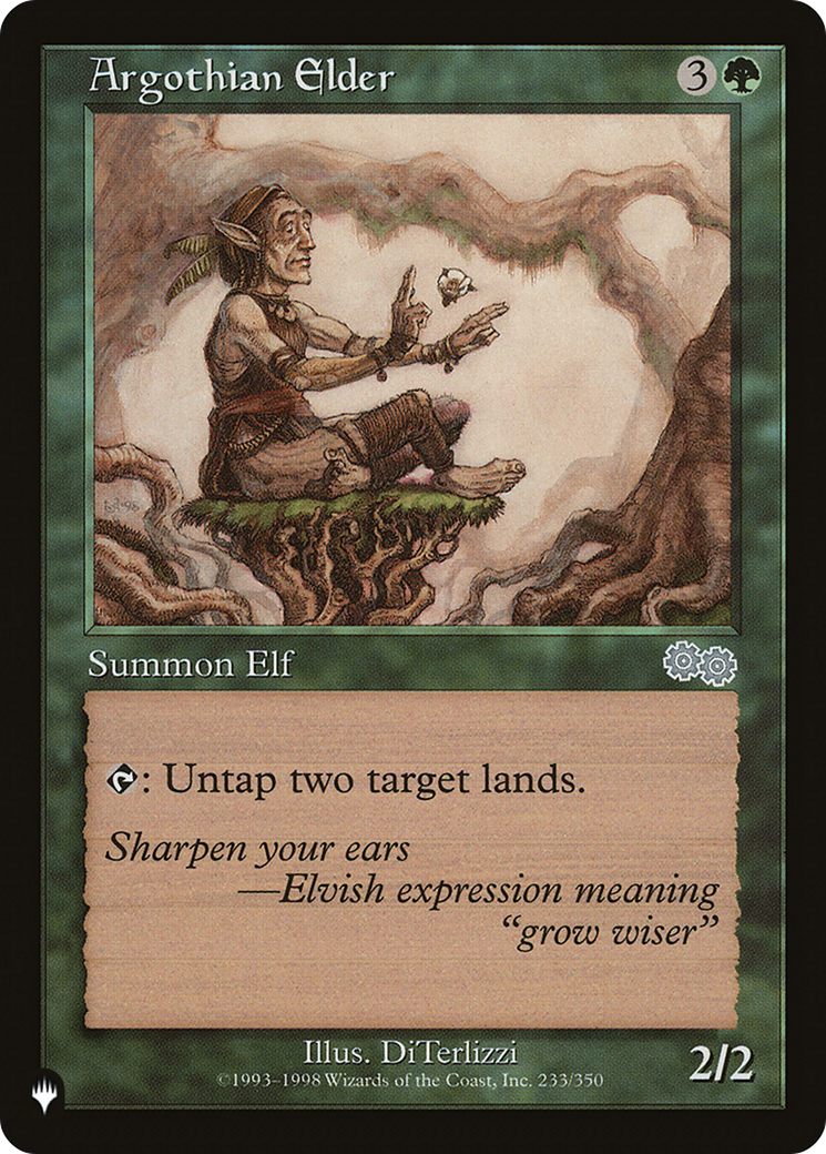 Argothian Elder [The List] - Magic: The Gathering - Card Brawlers | Quebec | Canada |
