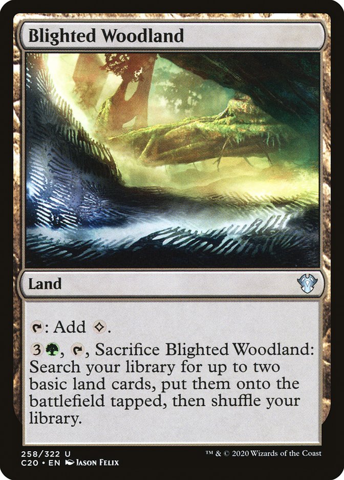 Blighted Woodland [Commander 2020] - Magic: The Gathering - Card Brawlers | Quebec | Canada |