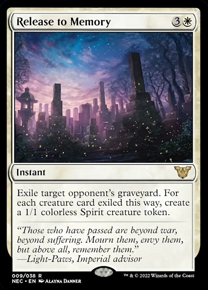 Release to Memory [Kamigawa: Neon Dynasty Commander] - Magic: The Gathering - Card Brawlers | Quebec | Canada |