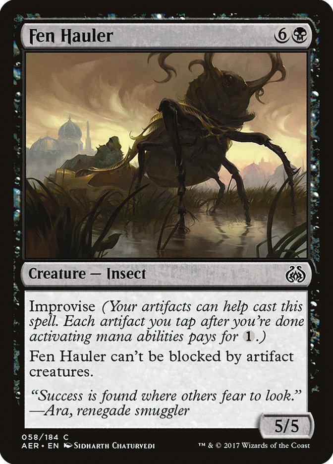 Fen Hauler [Aether Revolt] - Magic: The Gathering - Card Brawlers | Quebec | Canada |