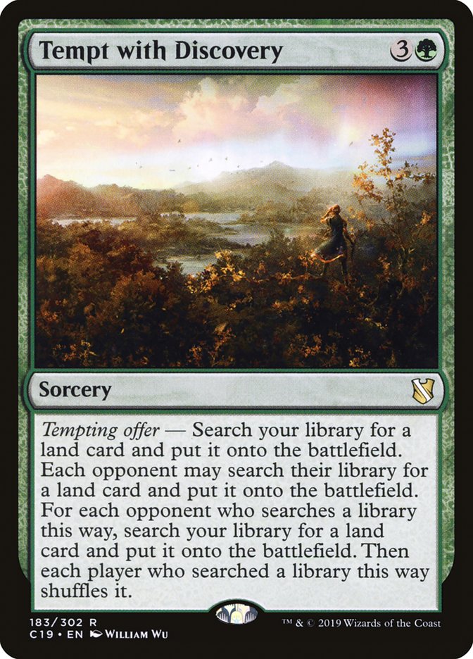 Tempt with Discovery [Commander 2019] - Magic: The Gathering - Card Brawlers | Quebec | Canada |