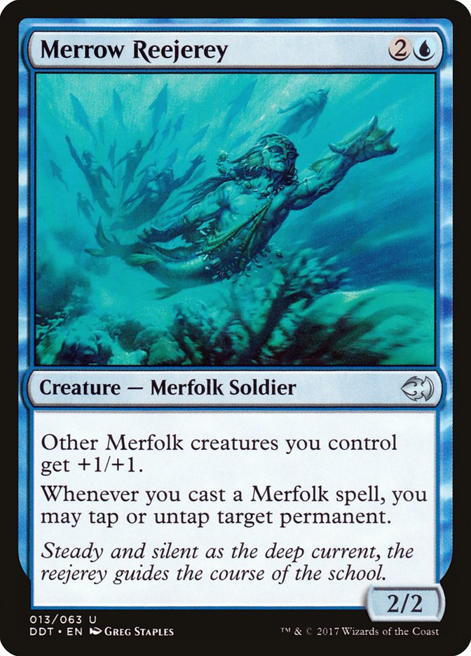 Merrow Reejerey [Duel Decks: Merfolk vs. Goblins] - Magic: The Gathering - Card Brawlers | Quebec | Canada |