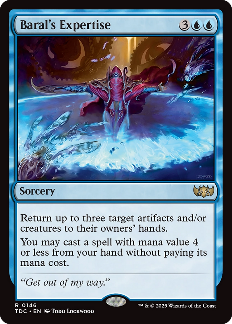 Baral's Expertise [Tarkir: Dragonstorm Commander] - Magic: The Gathering - Card Brawlers | Quebec | Canada |