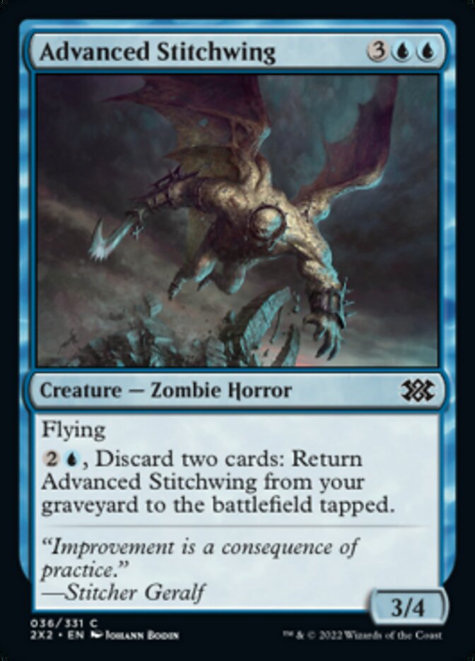 Advanced Stitchwing [Double Masters 2022] - Magic: The Gathering - Card Brawlers | Quebec | Canada |