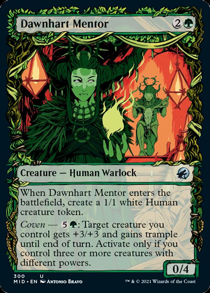 Dawnhart Mentor (Showcase Equinox) [Innistrad: Midnight Hunt] - Magic: The Gathering - Card Brawlers | Quebec | Canada |
