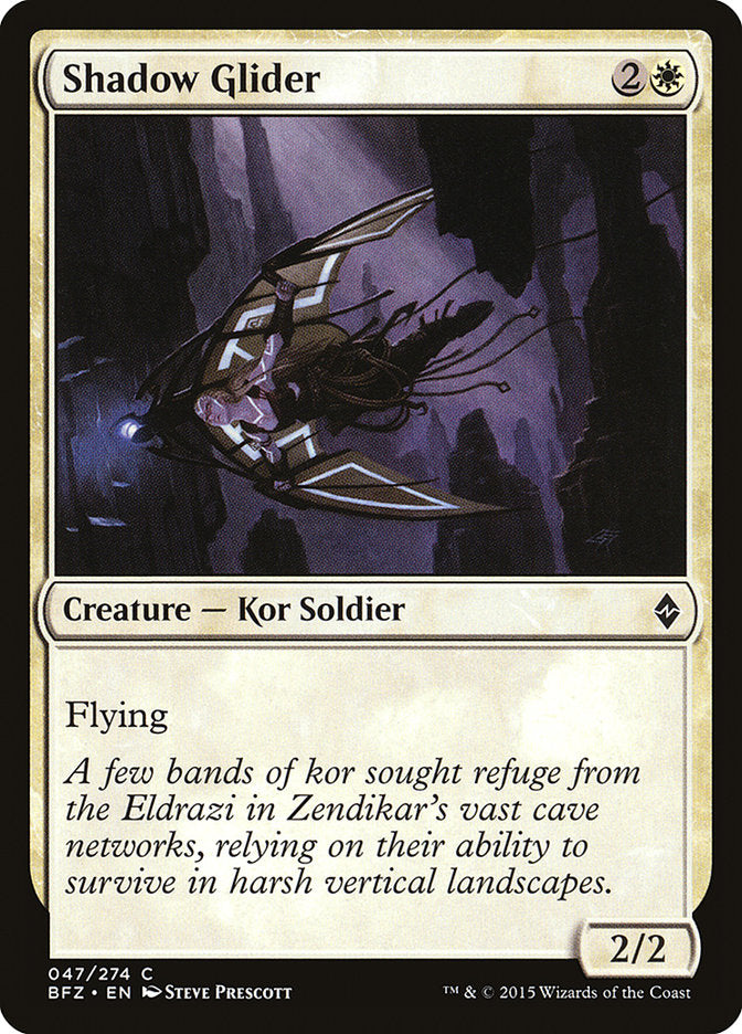 Shadow Glider [Battle for Zendikar] - Magic: The Gathering - Card Brawlers | Quebec | Canada |