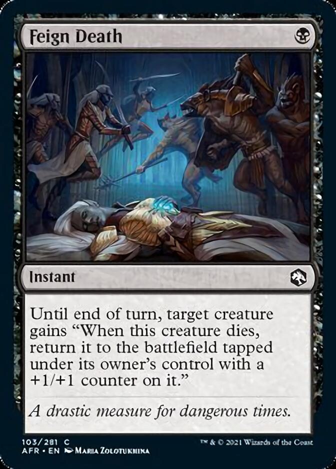 Feign Death [Dungeons & Dragons: Adventures in the Forgotten Realms] - Magic: The Gathering - Card Brawlers | Quebec | Canada |