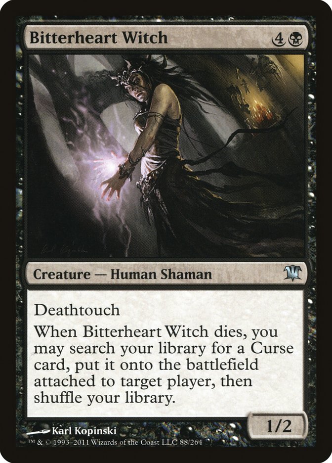 Bitterheart Witch [Innistrad] - Magic: The Gathering - Card Brawlers | Quebec | Canada |