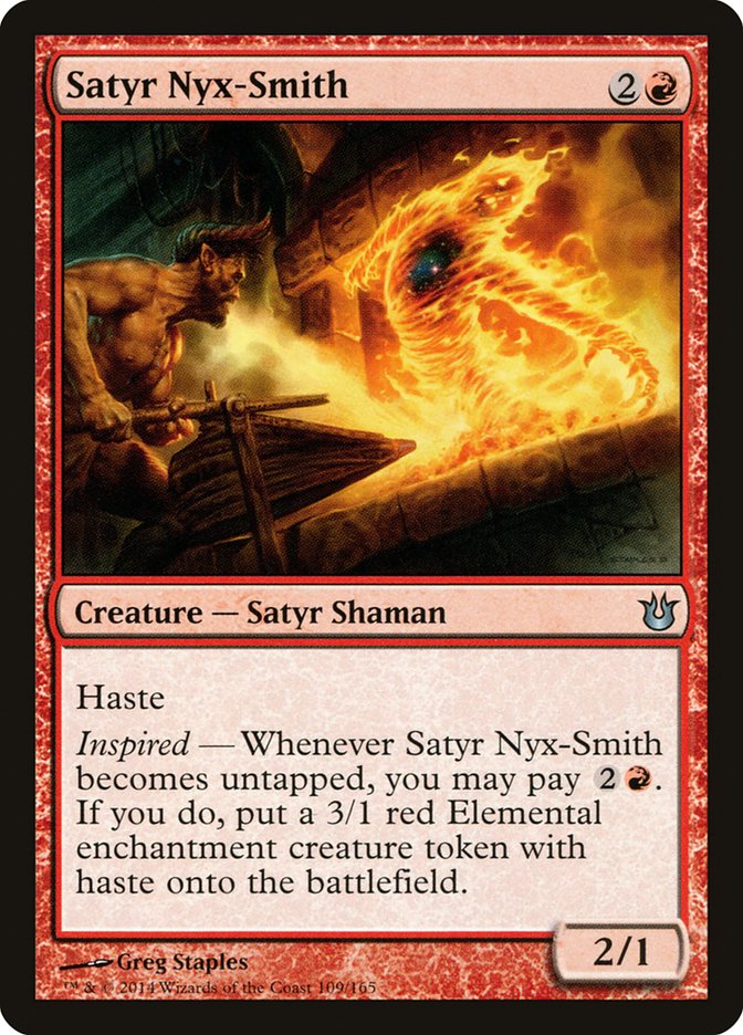 Satyr Nyx-Smith [Born of the Gods] - Magic: The Gathering - Card Brawlers | Quebec | Canada |