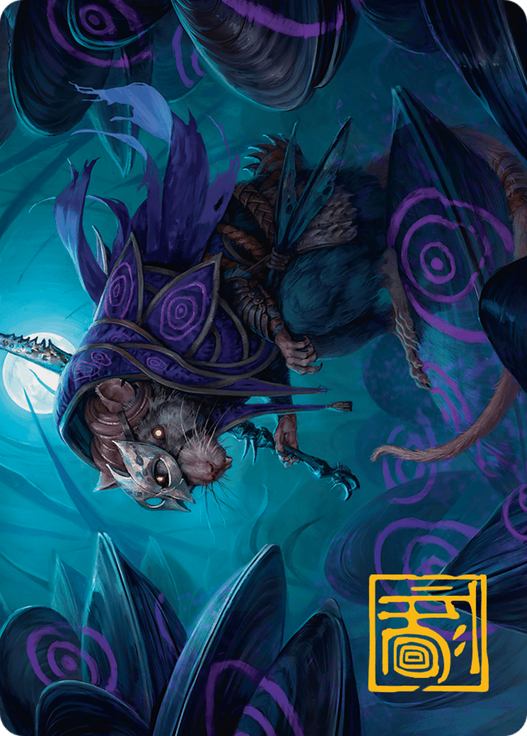 Nightwhorl Hermit Art Card (Gold-Stamped Signature) [Bloomburrow Art Series] - Magic: The Gathering - Card Brawlers | Quebec | Canada |