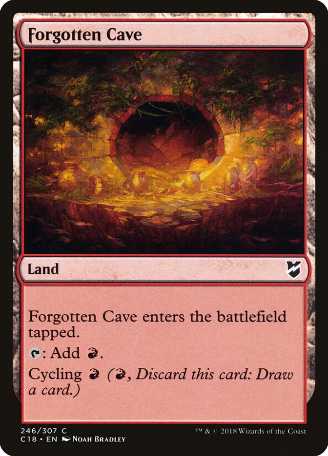 Forgotten Cave [Commander 2018] - Magic: The Gathering - Card Brawlers | Quebec | Canada |