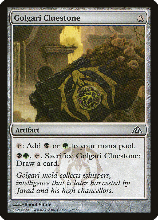 Golgari Cluestone [Dragon's Maze] - Magic: The Gathering - Card Brawlers | Quebec | Canada |