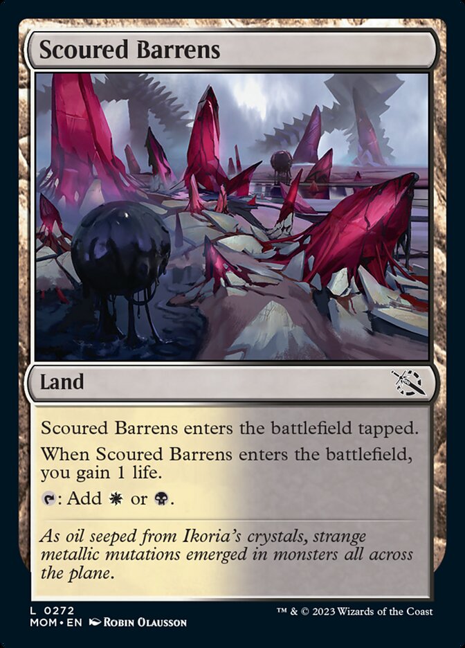 Scoured Barrens [March of the Machine] - Magic: The Gathering - Card Brawlers | Quebec | Canada |