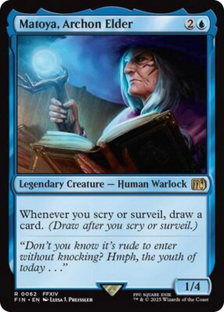 Matoya, Archon Elder [FINAL FANTASY] - Magic: The Gathering - Card Brawlers | Quebec | Canada |