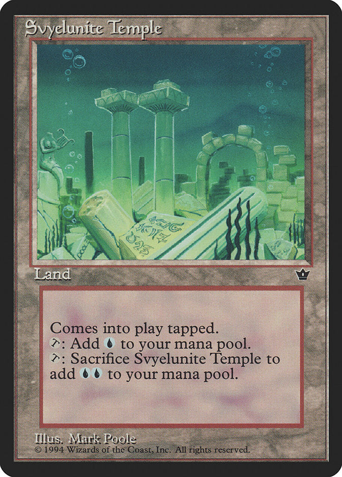 Svyelunite Temple [Fallen Empires] - Magic: The Gathering - Card Brawlers | Quebec | Canada |