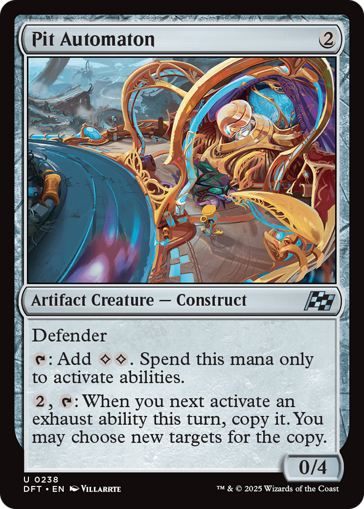 Pit Automaton [Aetherdrift] - Magic: The Gathering - Card Brawlers | Quebec | Canada |