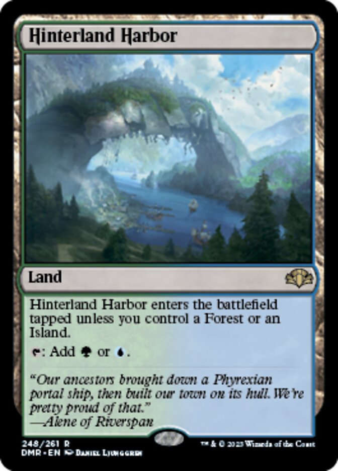 Hinterland Harbor [Dominaria Remastered] - Magic: The Gathering - Card Brawlers | Quebec | Canada |