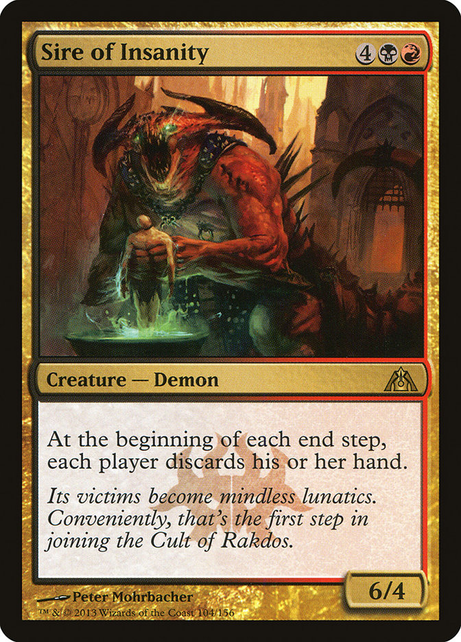 Sire of Insanity [Dragon's Maze] - Magic: The Gathering - Card Brawlers | Quebec | Canada |