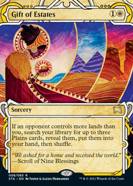 Gift of Estates (Foil Etched) [Strixhaven: School of Mages Mystical Archive] - Magic: The Gathering - Card Brawlers | Quebec | Canada |