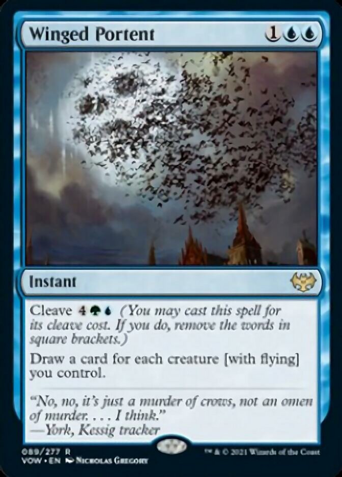 Winged Portent [Innistrad: Crimson Vow] - Magic: The Gathering - Card Brawlers | Quebec | Canada |