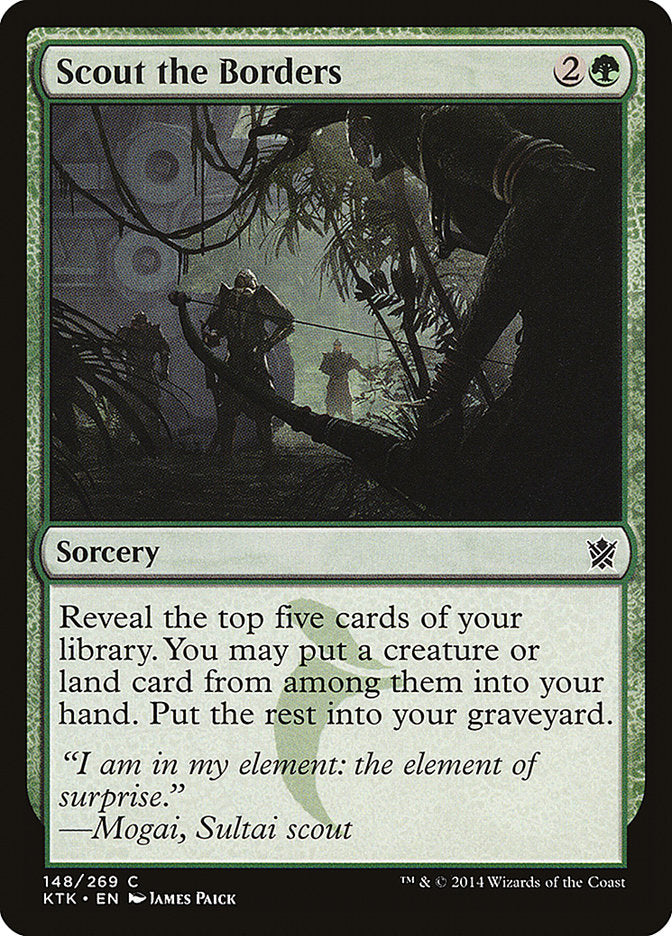 Scout the Borders [Khans of Tarkir] - Magic: The Gathering - Card Brawlers | Quebec | Canada |