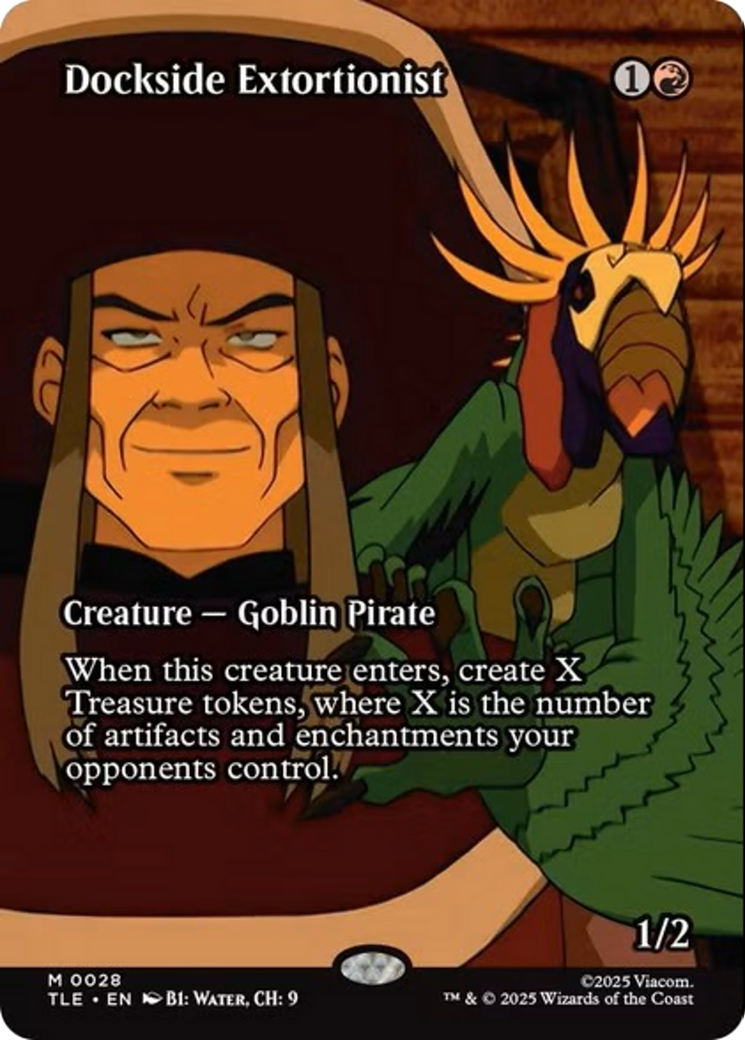 Dockside Extortionist (Borderless) [Avatar: The Last Airbender: Eternal-Legal] - Magic: The Gathering - Card Brawlers | Quebec | Canada |
