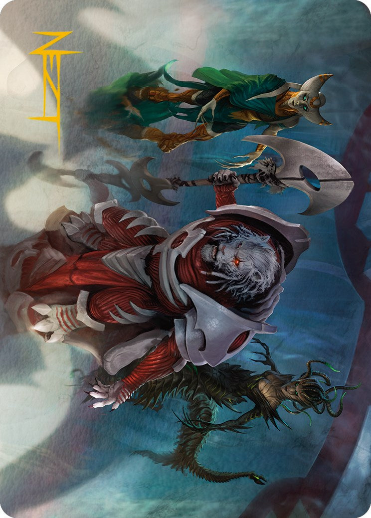 Norn's Decree Art Card (Gold-Stamped Signature) [Phyrexia: All Will Be One Art Series] - Magic: The Gathering - Card Brawlers | Quebec | Canada |