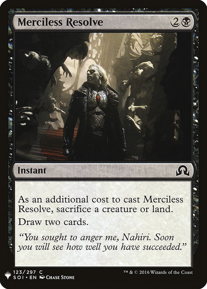 Merciless Resolve [Mystery Booster] - Magic: The Gathering - Card Brawlers | Quebec | Canada |