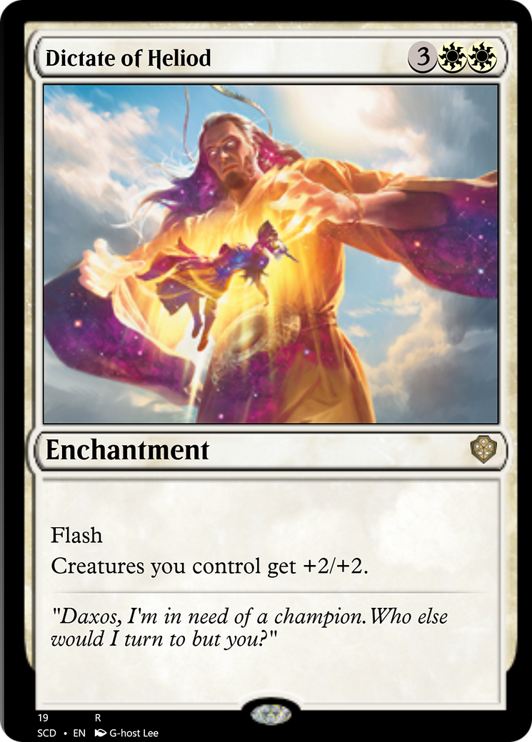 Dictate of Heliod [Starter Commander Decks] - Magic: The Gathering - Card Brawlers | Quebec | Canada |